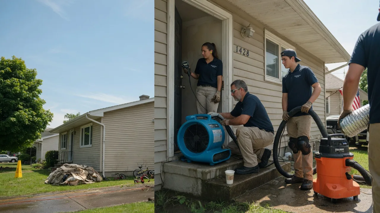 Water Damage Restoration in Delphia, KY near me
